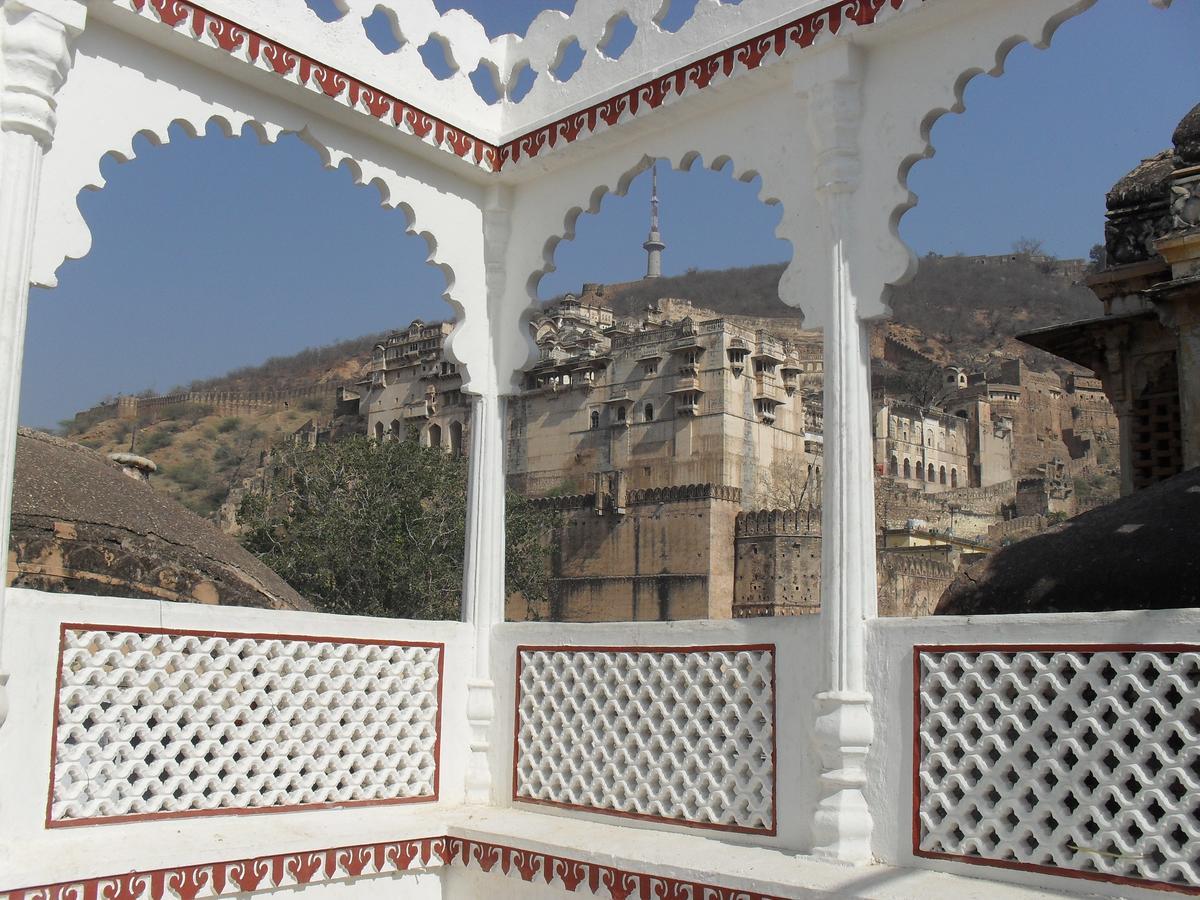 Haveli Taragarh Palace Būndi Eksteriør billede