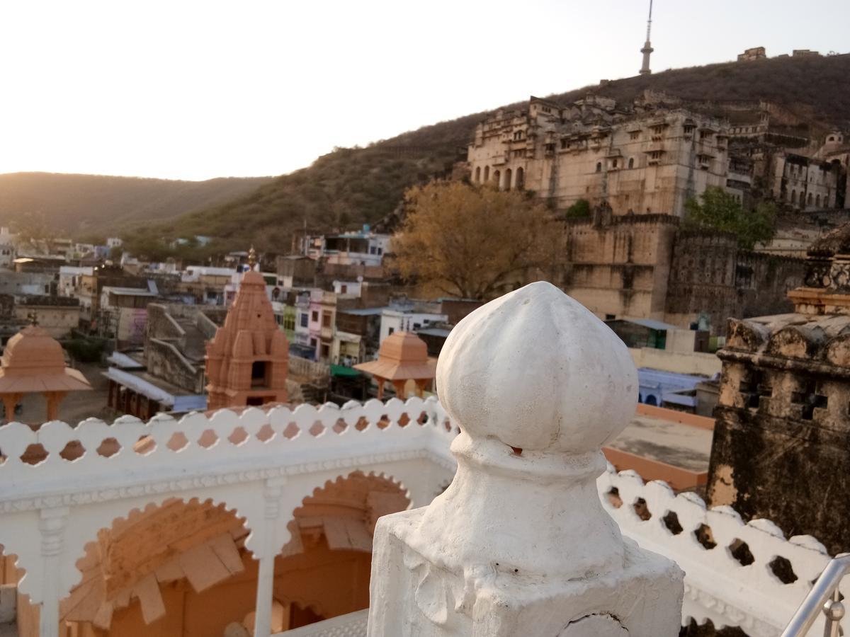 Haveli Taragarh Palace Būndi Eksteriør billede
